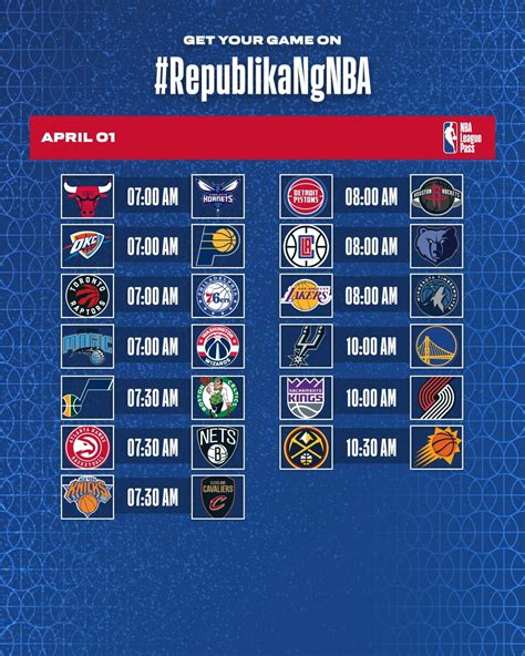 nba philippines schedule|nba team schedules.
